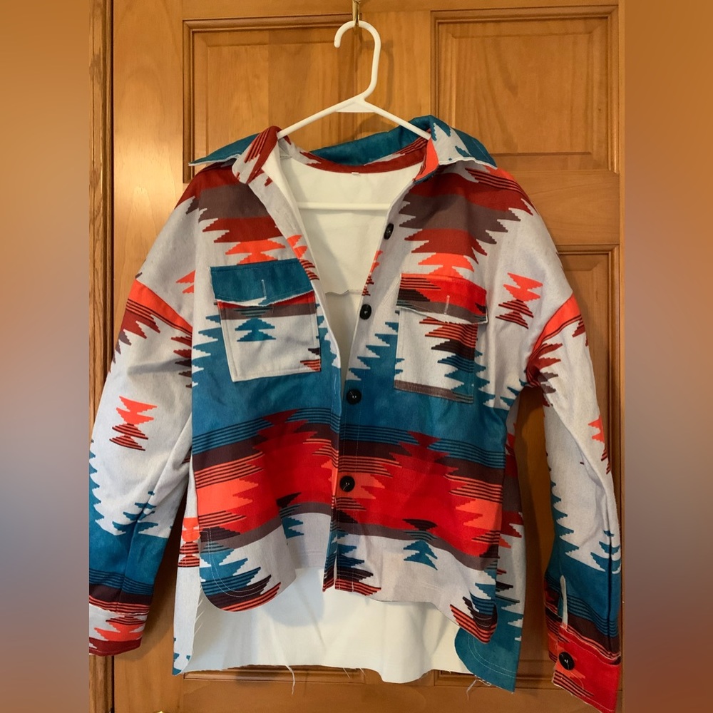 Western Aztec Shacket